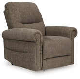 Prime Furniture - Ashley Furniture - Aureta Living Room - Power Lift Recliner / Charcoal - 1790312